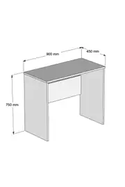 Çalışma Masası Beyaz